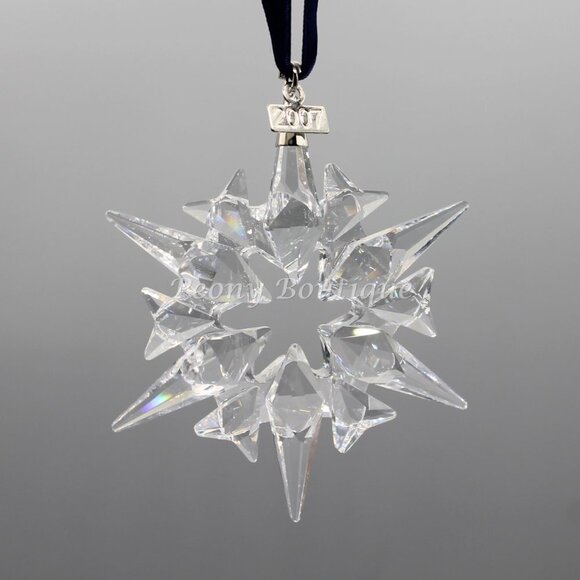 Swarovski 2007 Christmas star ornament 0872200 retired great condition with box - Picture 7 of 12